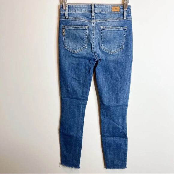 Paige Verdugo Ankle Jeans in Gia Destructed - Picture 7 of 9